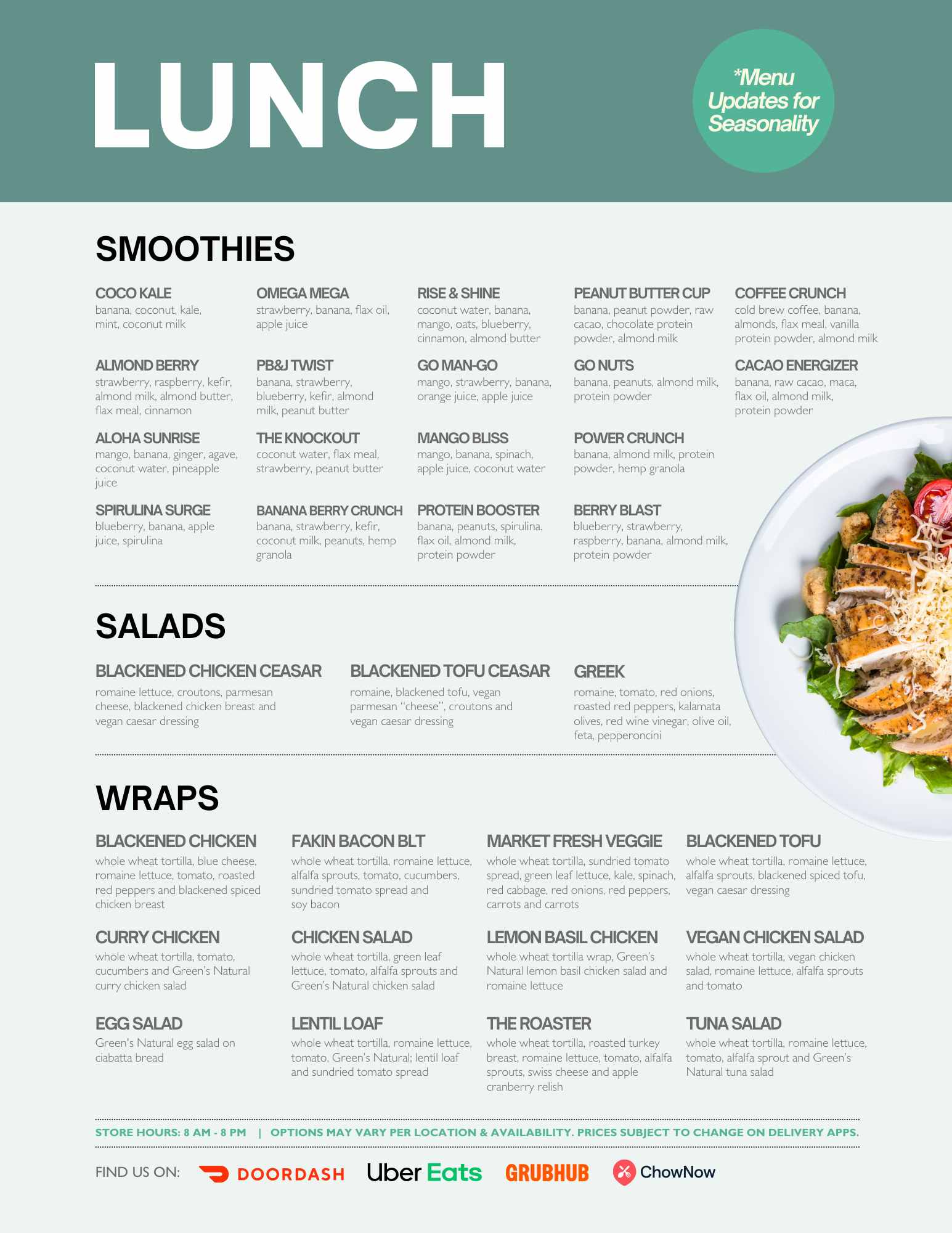 GreensLunch