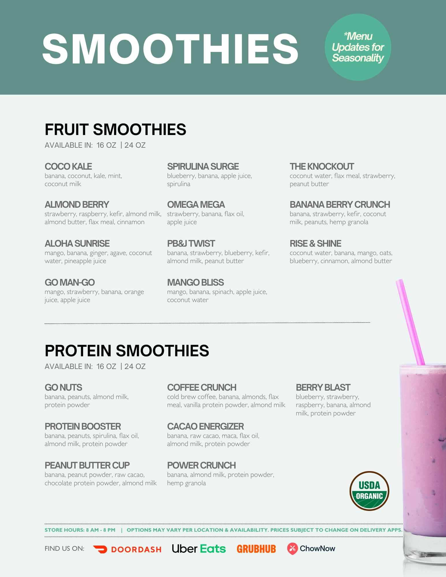 Smoothies